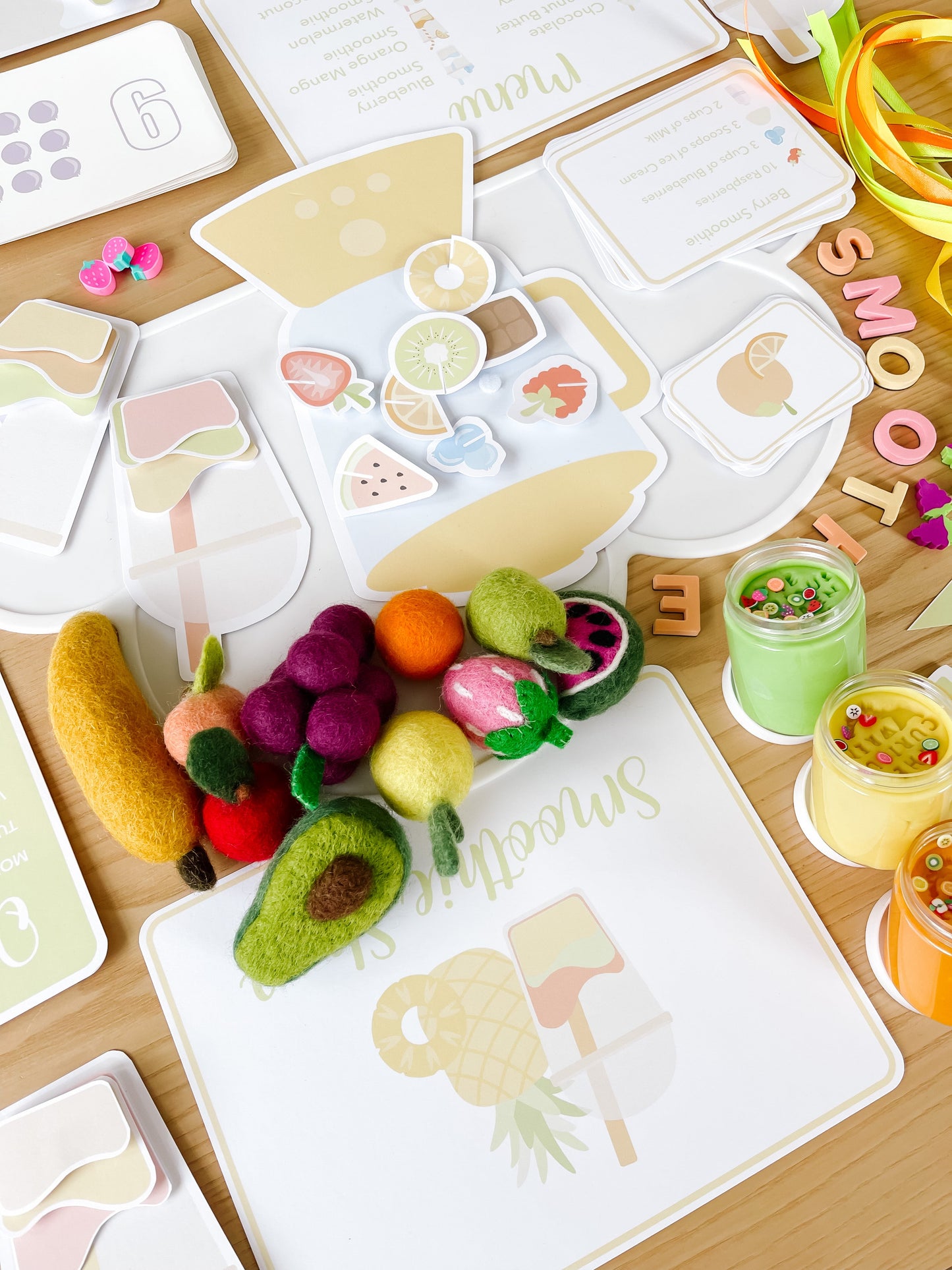 Smoothie Shop Dramatic Play Kit