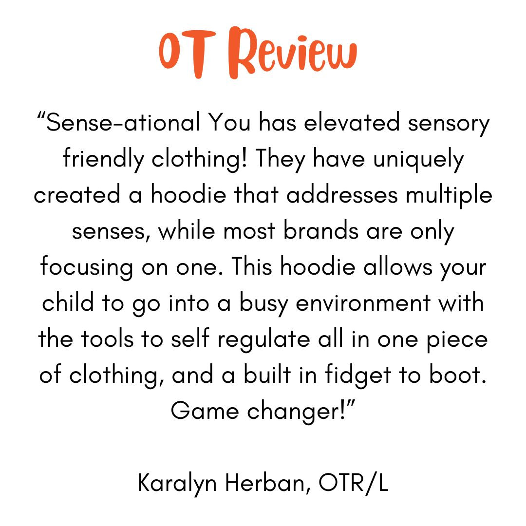 QuietSense™ Sound Reducing Sensory Hoodie Sense-ational You