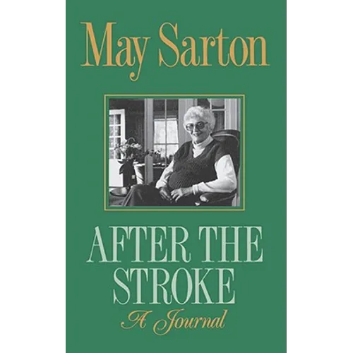 Green paperback journal with portrait and title 'After the Stroke: A Journal'