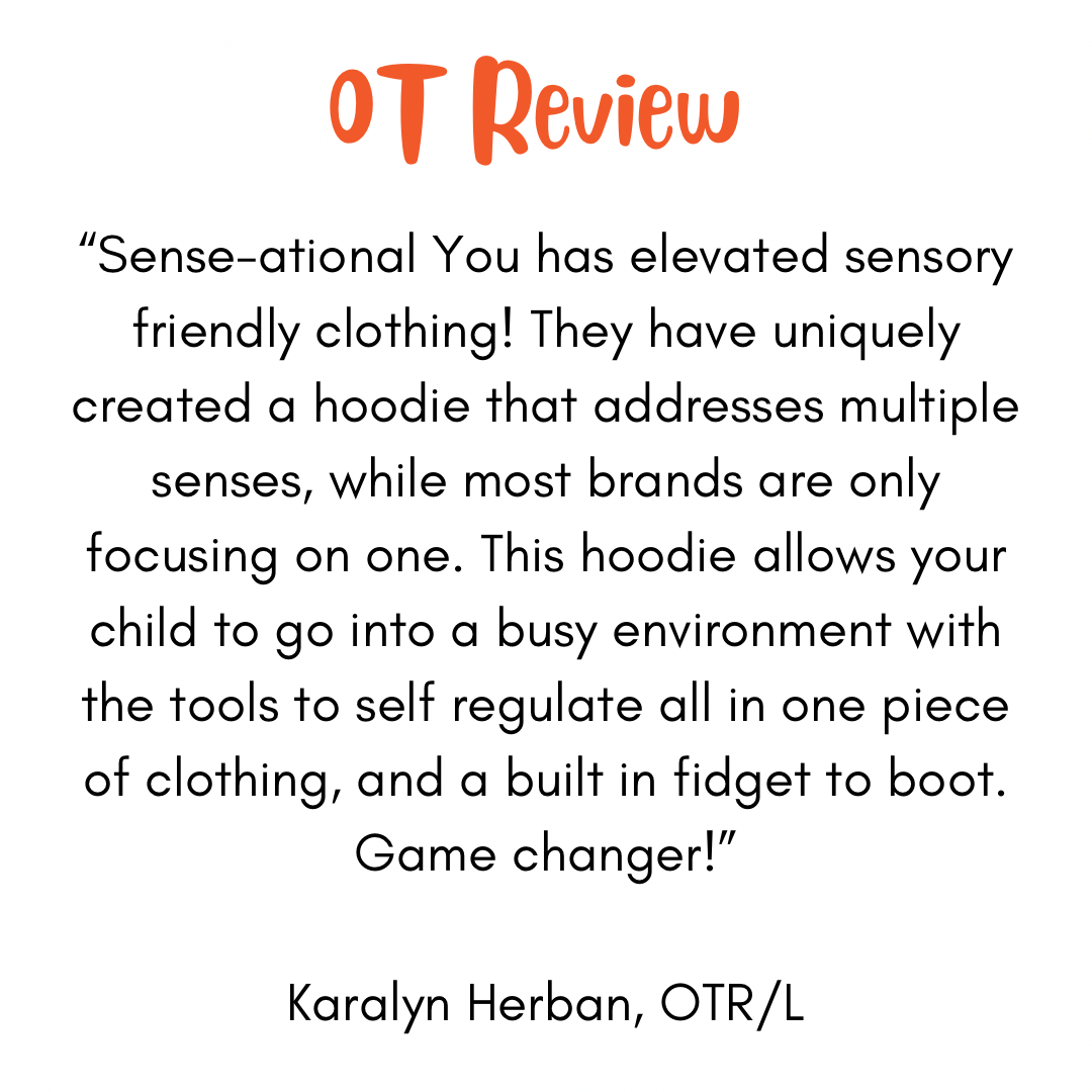 QuietSense™ Sound Reducing Sensory Hoodie Sense-ational You