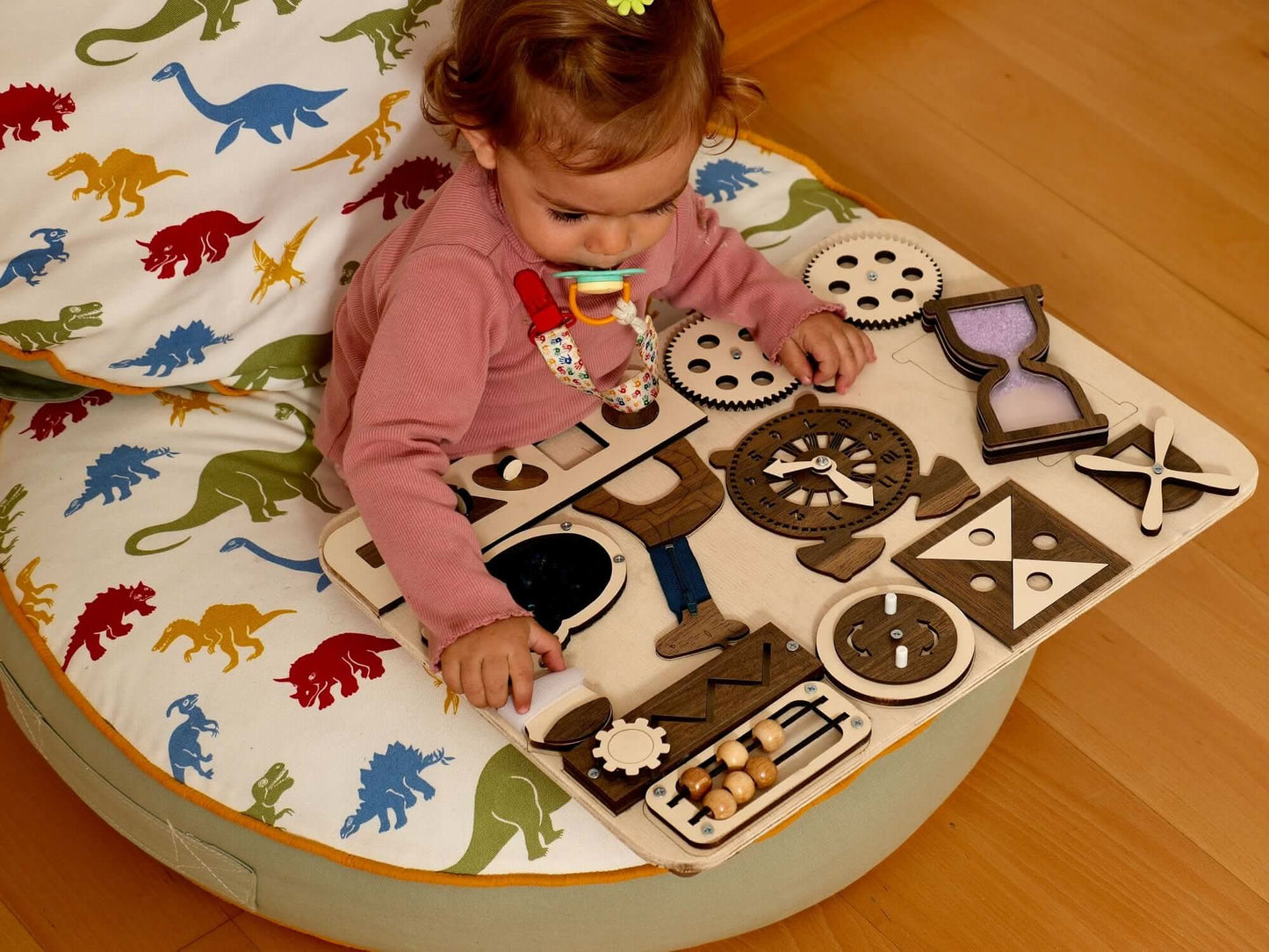 Wooden Busy Board