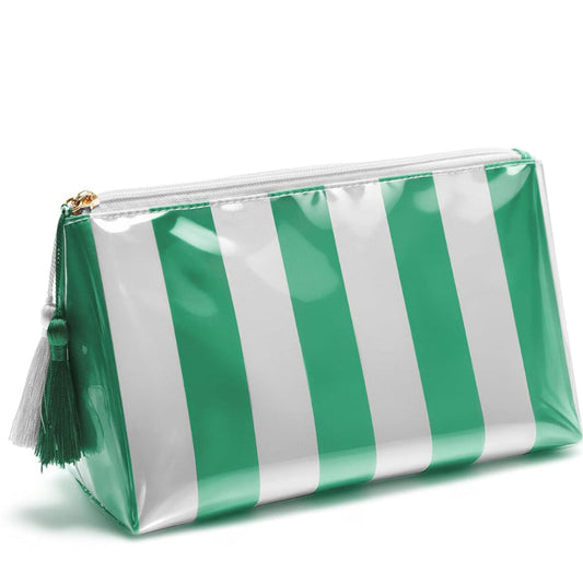 Waterproof Striped Bag - Green