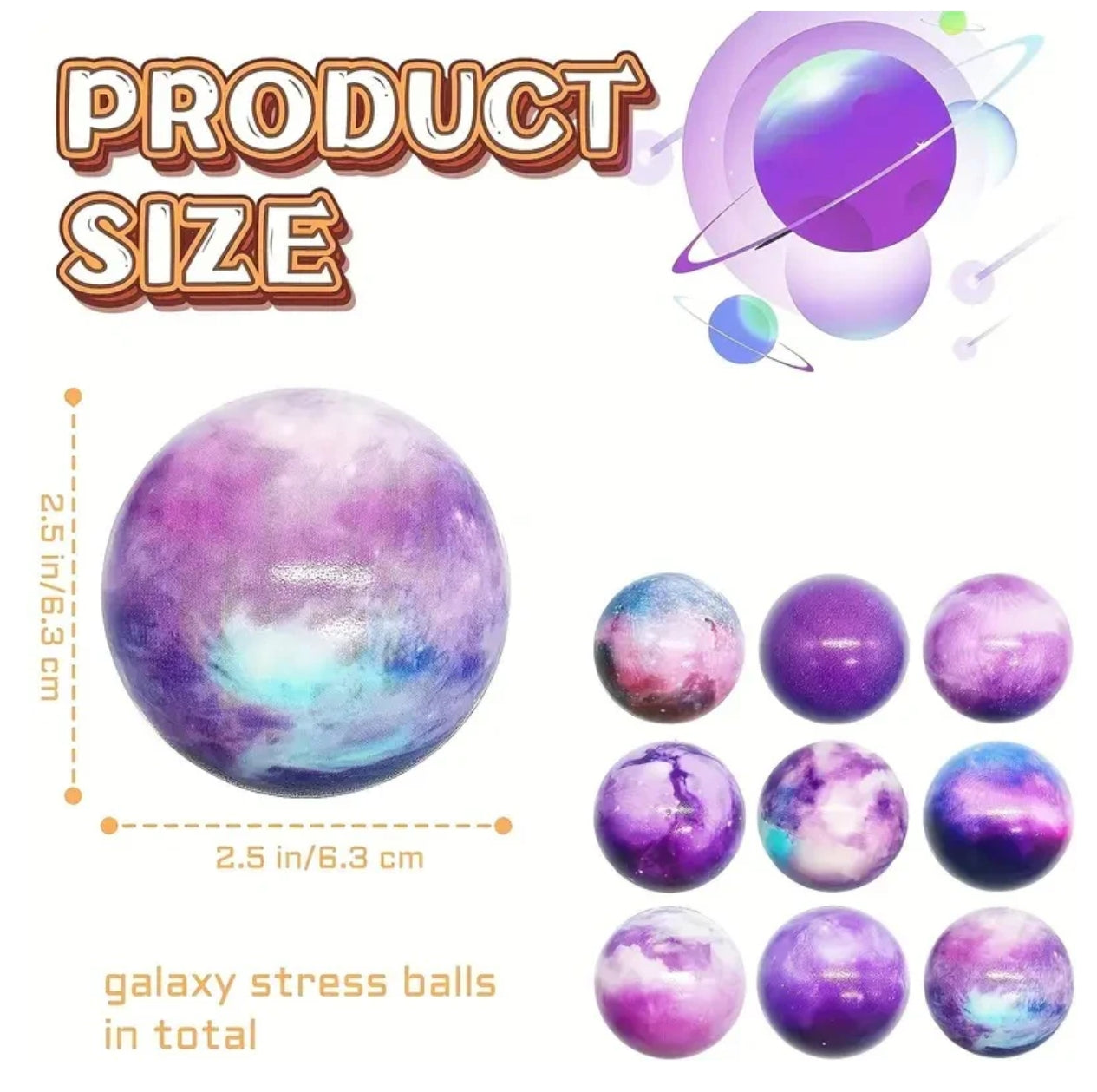 🧠 Sensory SuperStar Starter Kit ParkerandTalia: purple marble spheres glossy cosmos balls silicone textures vibrant colors.