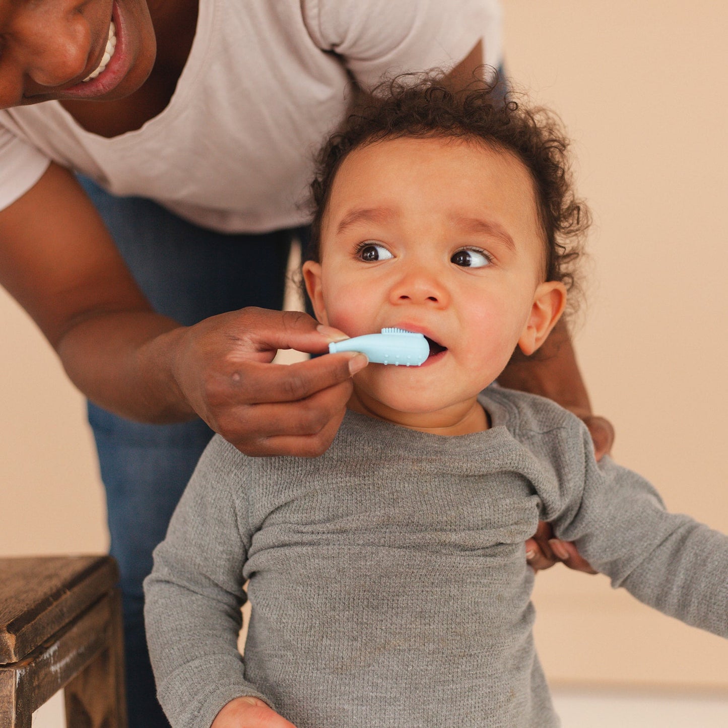 Finger Toothbrushes // Blues Golden Baby