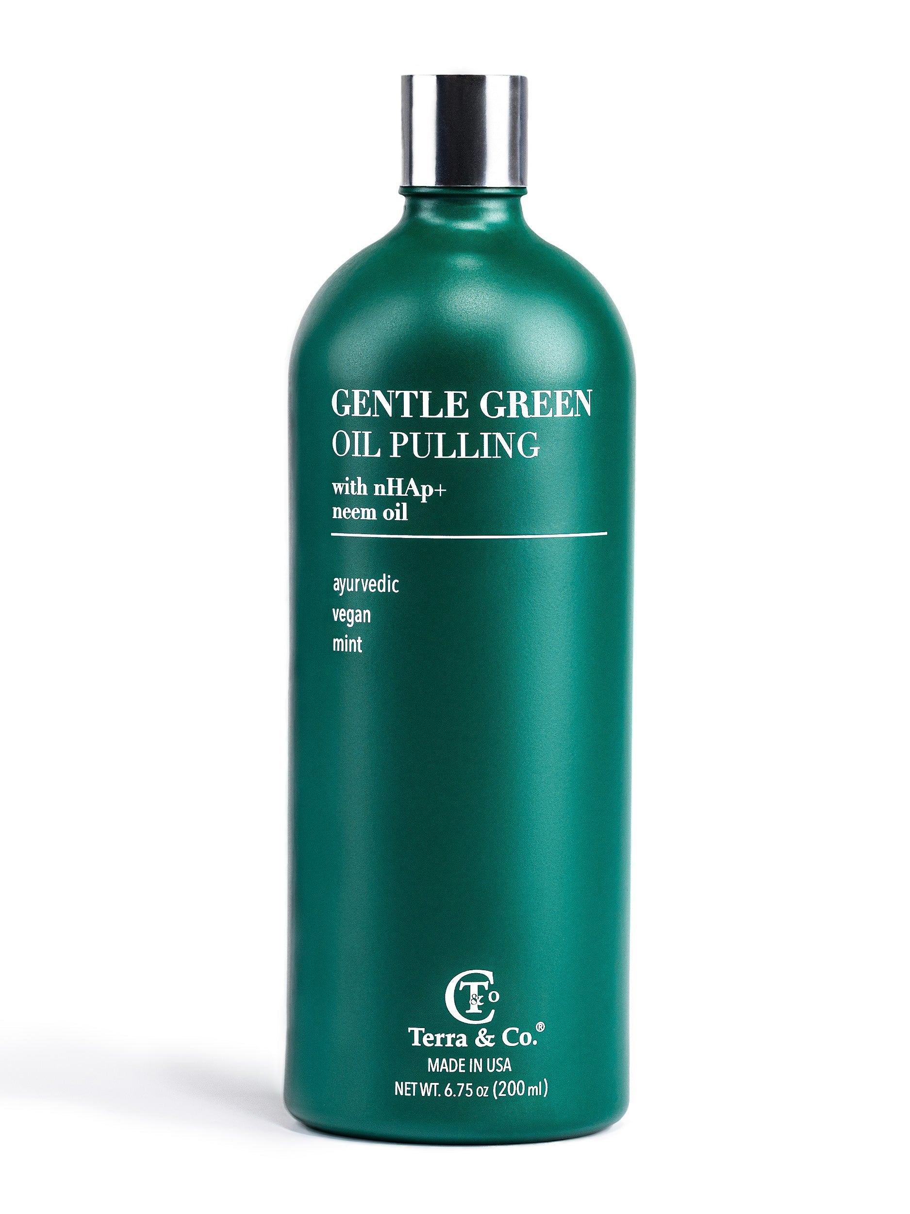 Gentle Green Oil Pulling – Enamel Support & Gum Health Terra & Co.