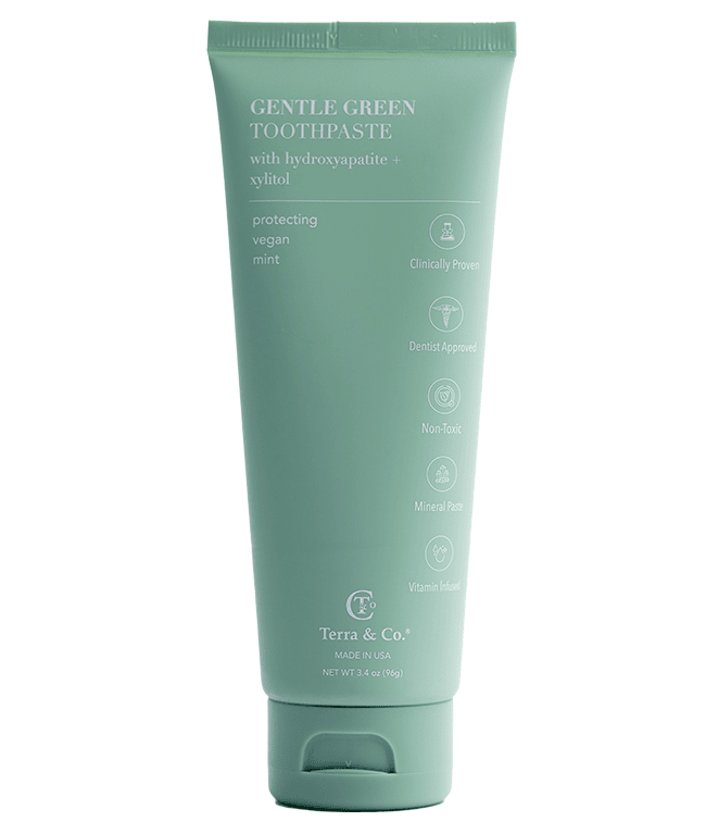 Gentle Green® Sensitive Toothpaste with Hydroxyapatite & B12 Terra & Co.