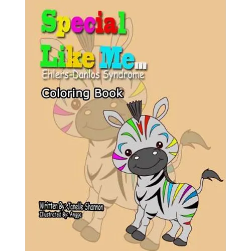 Children's coloring book paperback cover with cute zebra and rhino characters