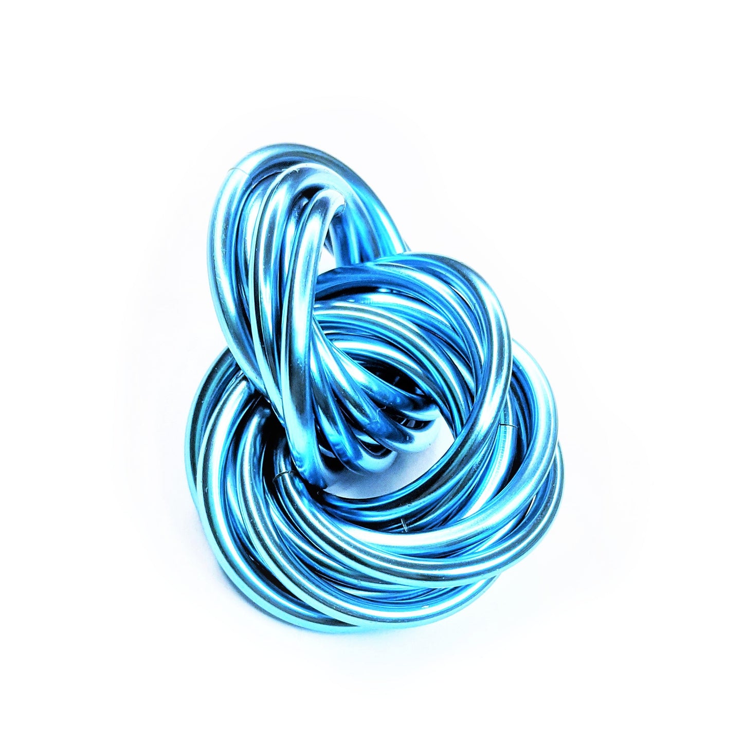 Möbii® SOLID Color Collection: Stress Ball, Stim Fidget Ball Desk Toy Steel Lynx