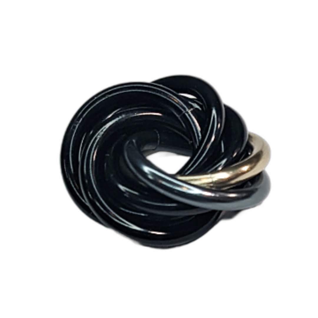 Möbii® ECLIPSES Collection: Shiny Multicolor Fidget Stress Balls Steel Lynx