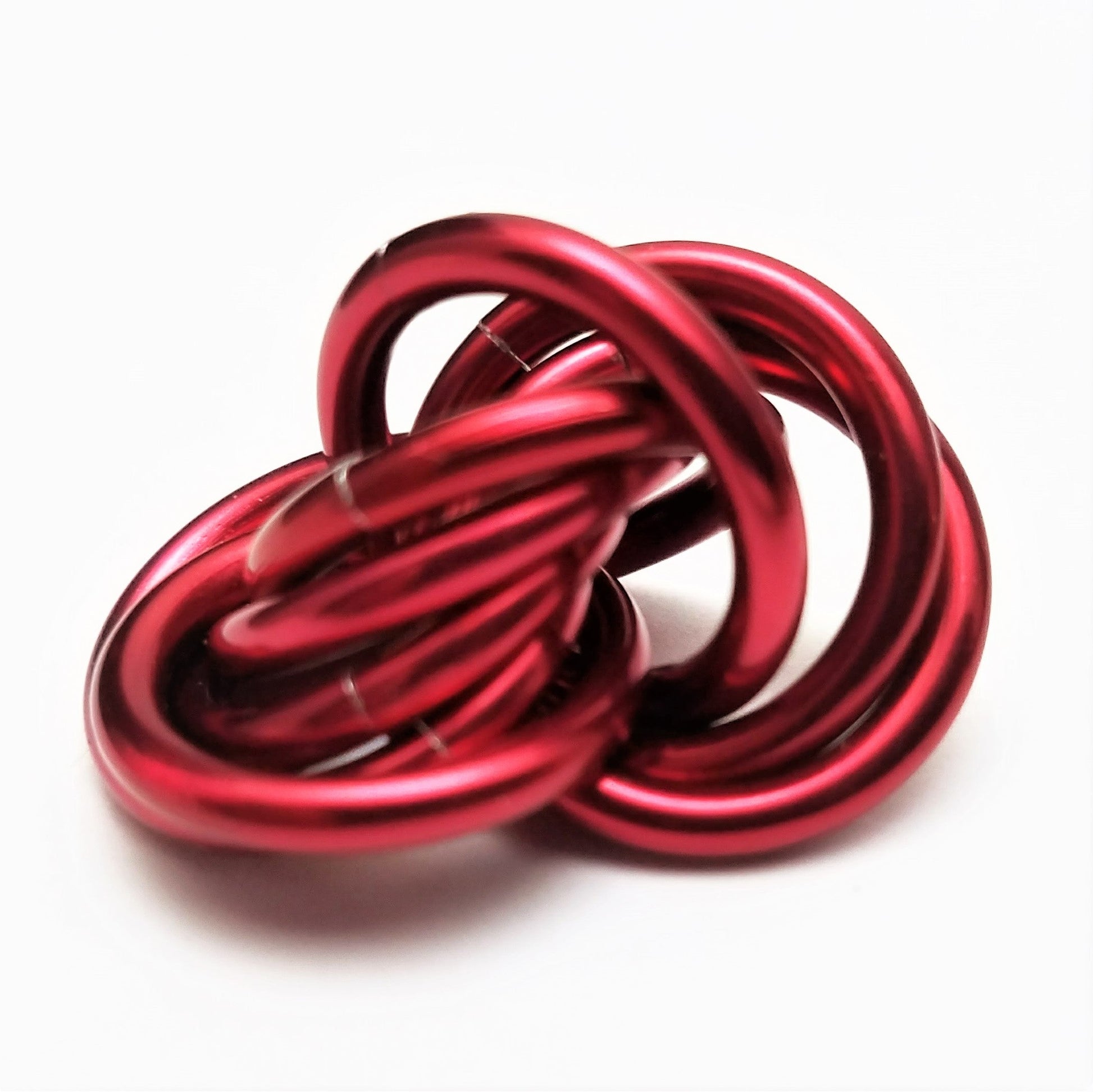 Möbii® SOLID Color Collection: Stress Ball, Stim Fidget Ball Desk Toy Steel Lynx