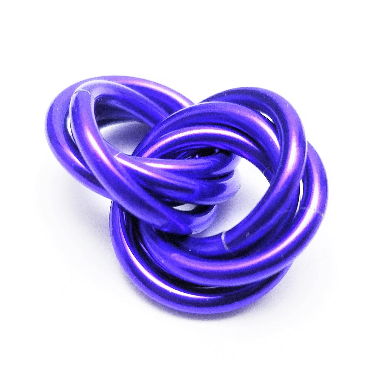 Möbii® SOLID Color Collection: Stress Ball, Stim Fidget Ball Desk Toy Steel Lynx