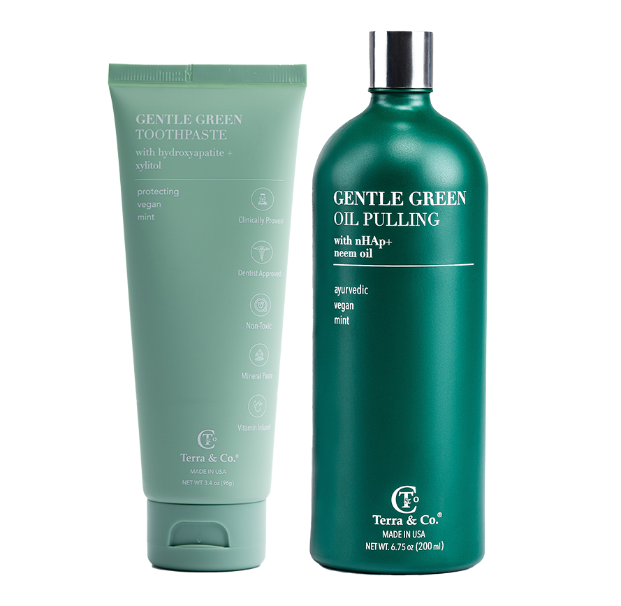 Gentle Green® Sensitive Toothpaste with Hydroxyapatite & B12 Terra & Co.