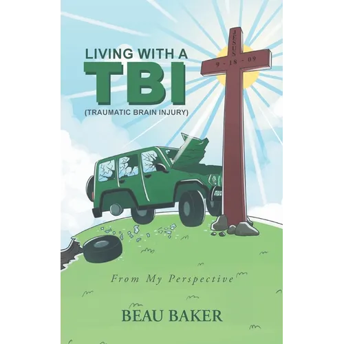 Paperback book cover with TBI truck illustration, cross, and Beau Baker text