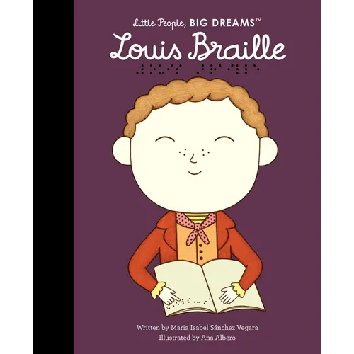 Louis Braille - Hardcover Books by splitShops