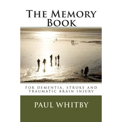 Paperback memory book with beach cover and title text, author Paul Whitby