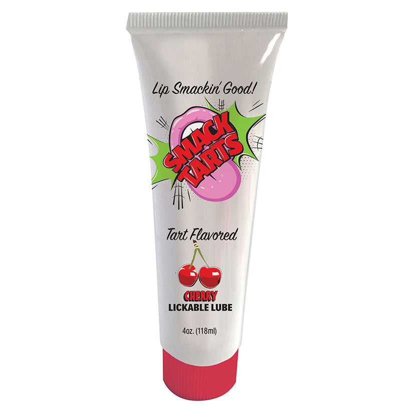 Smack Tarts lickable lube tube for cherry tart flavor, 4 oz