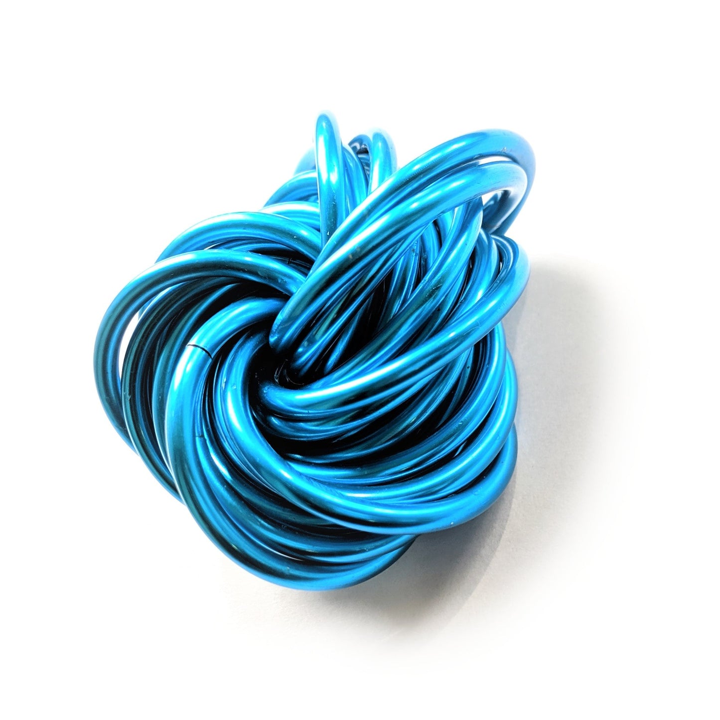 Möbii® SOLID Color Collection: Stress Ball, Stim Fidget Ball Desk Toy Steel Lynx