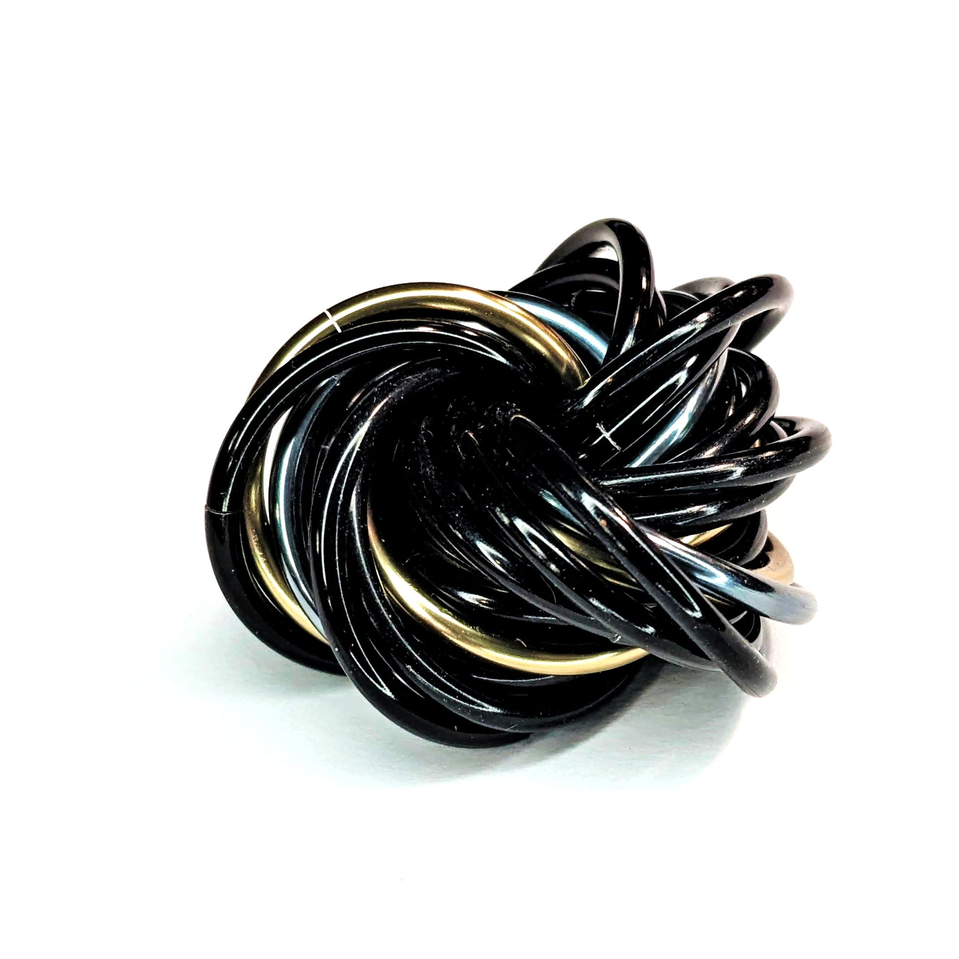 Möbii® ECLIPSES Collection: Shiny Multicolor Fidget Stress Balls Steel Lynx