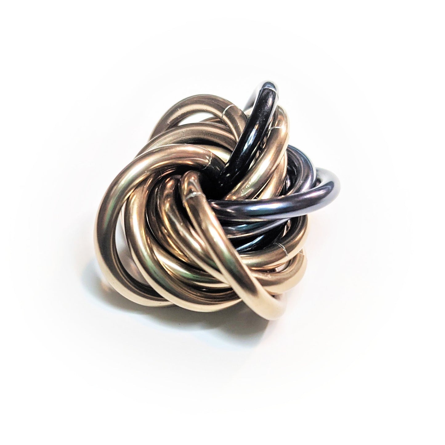 Möbii® ECLIPSES Collection: Shiny Multicolor Fidget Stress Balls Steel Lynx