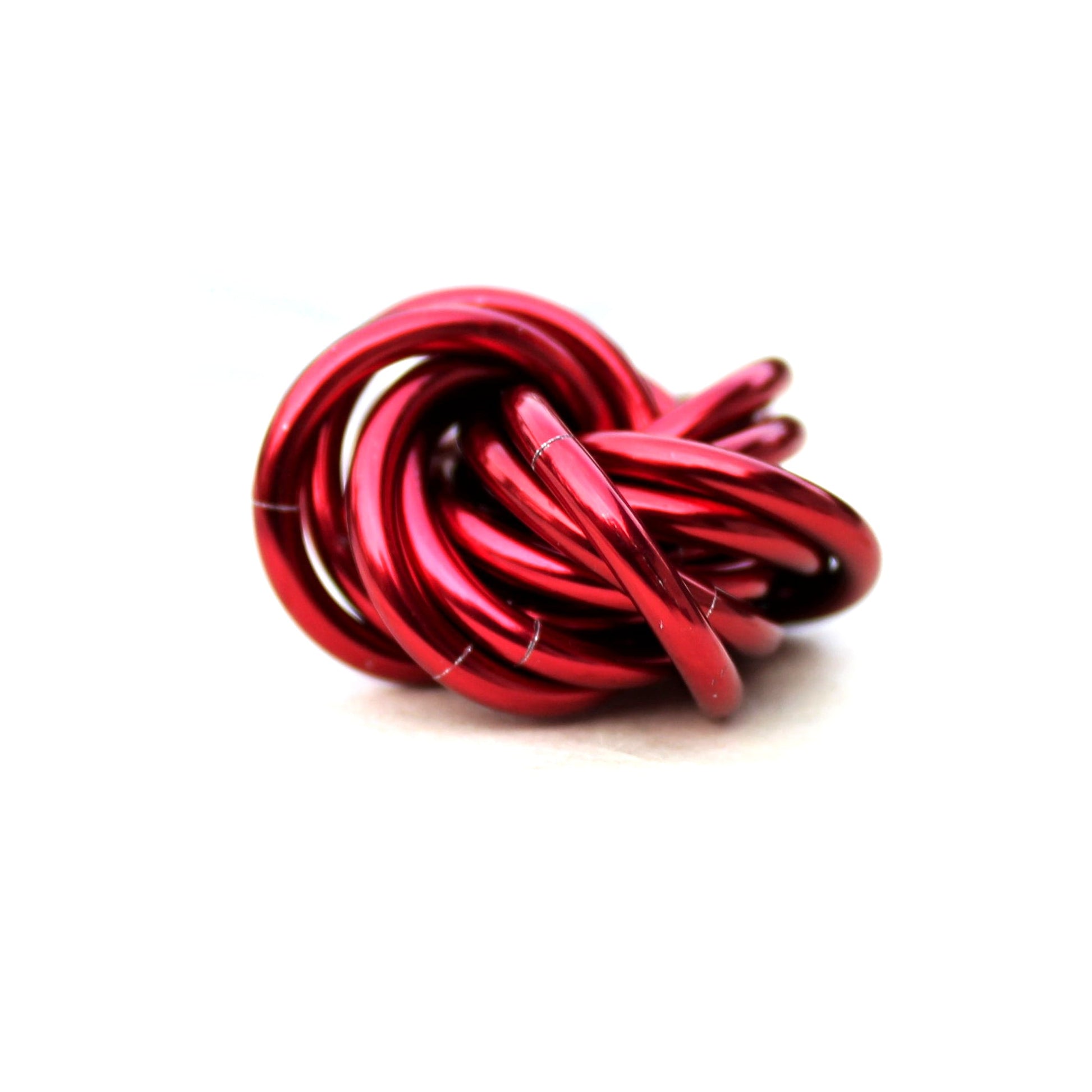 Möbii® SOLID Color Collection: Stress Ball, Stim Fidget Ball Desk Toy Steel Lynx