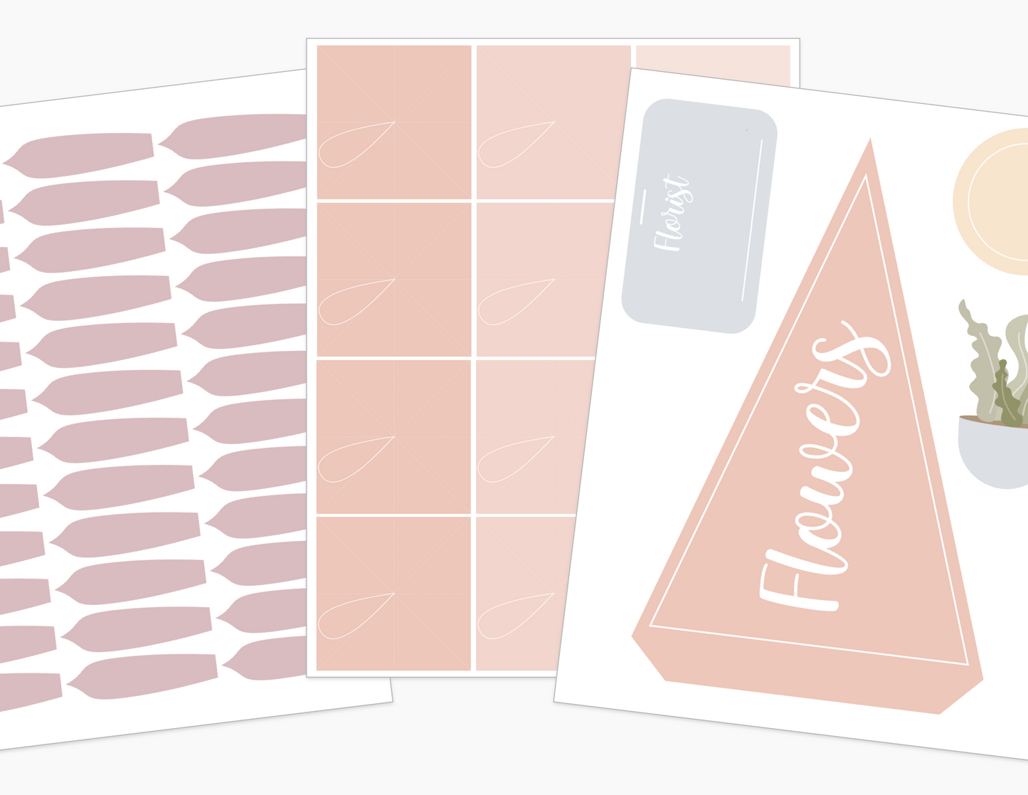 Flower Market Printable Dramatic Play