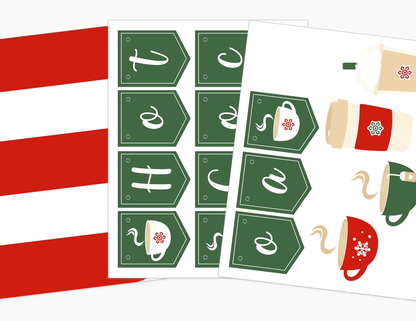 Hot Cocoa Dramatic Play Printables