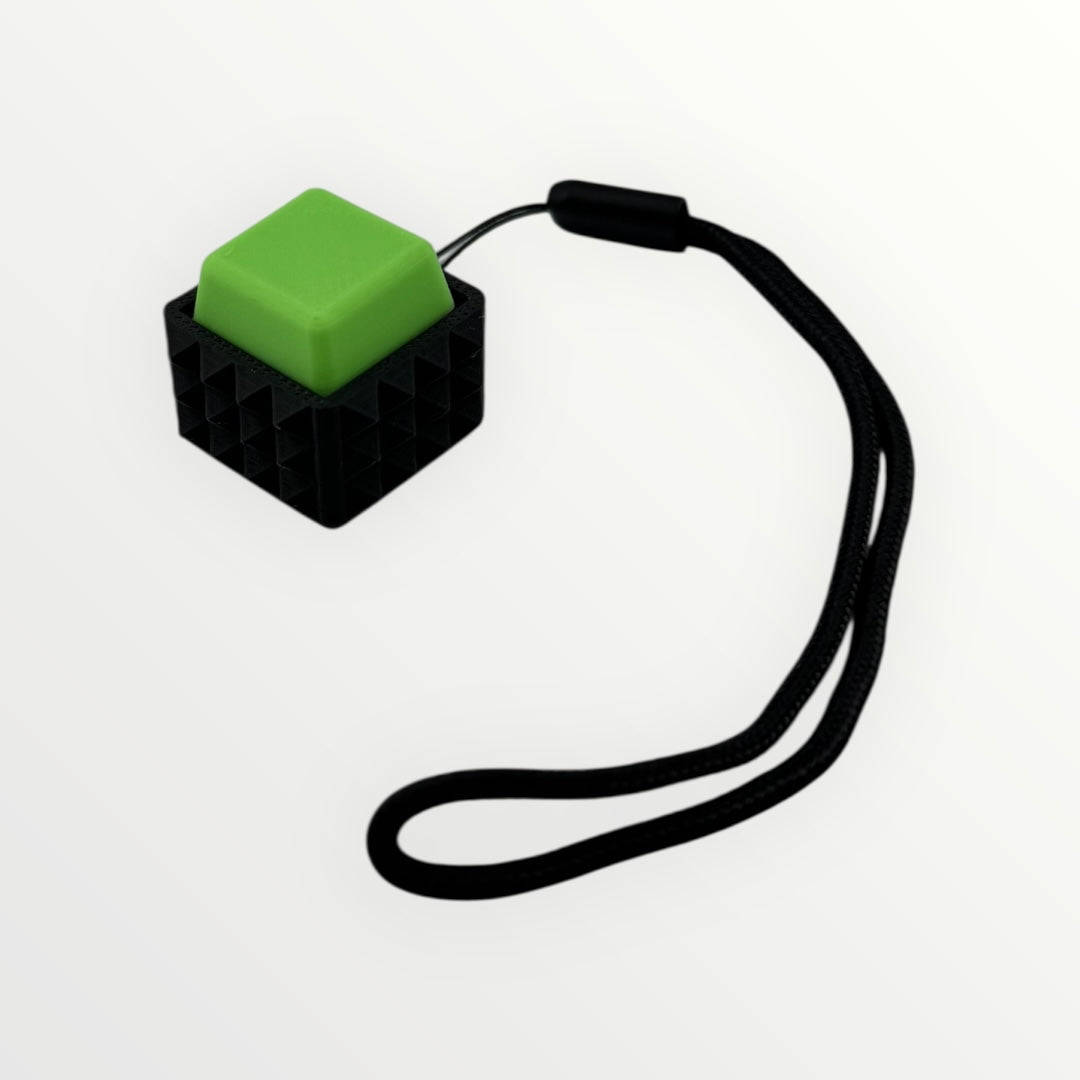 1 Spiky Mechanical Keyboard Fidget Toy Keychain