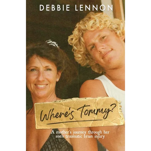 Paperback book cover with two women and handwritten 'Where's Tommy?'