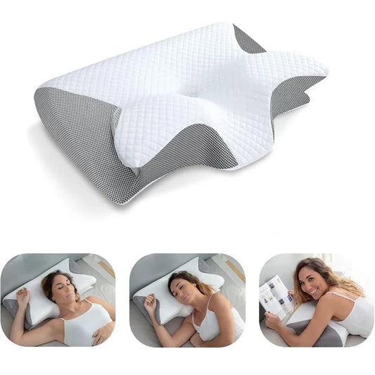 Memory Foam Ergonomic Contour Orthopedic Pillow