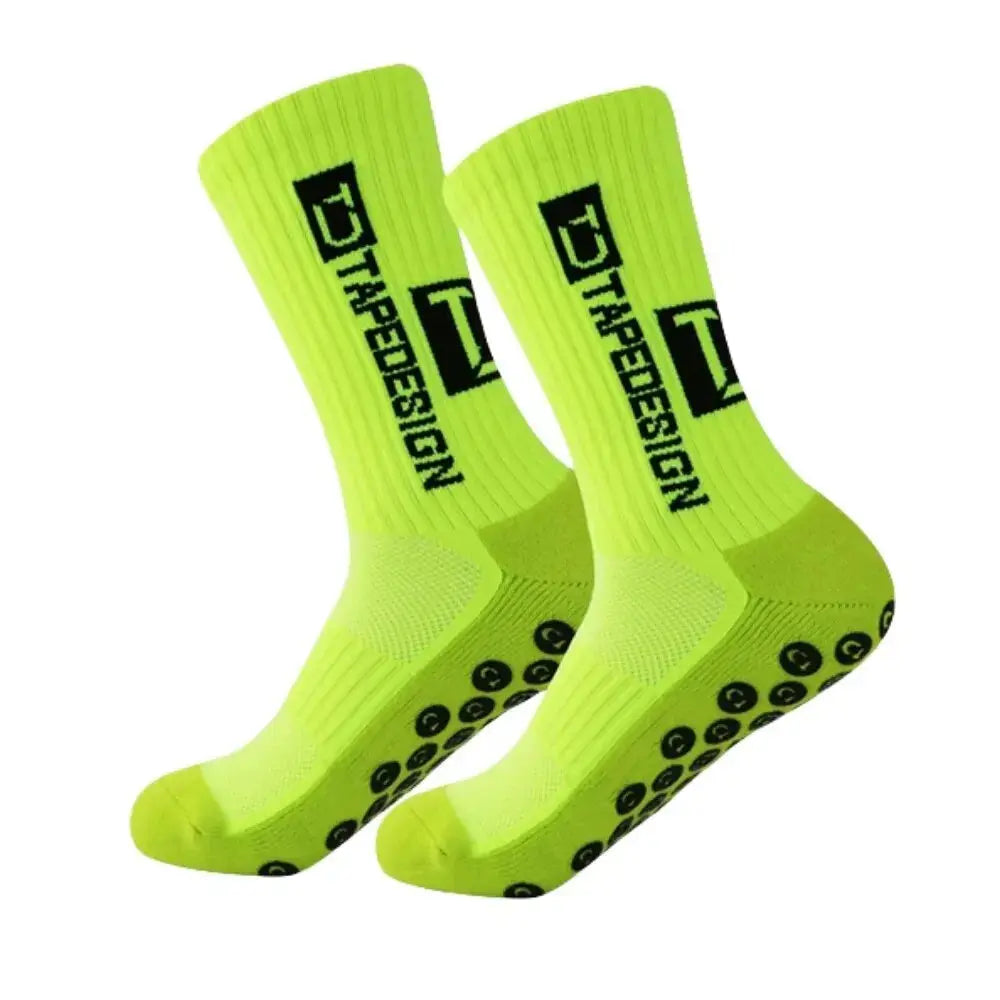 Men's & Women's Football & Running Socks  Anti Slip Grip