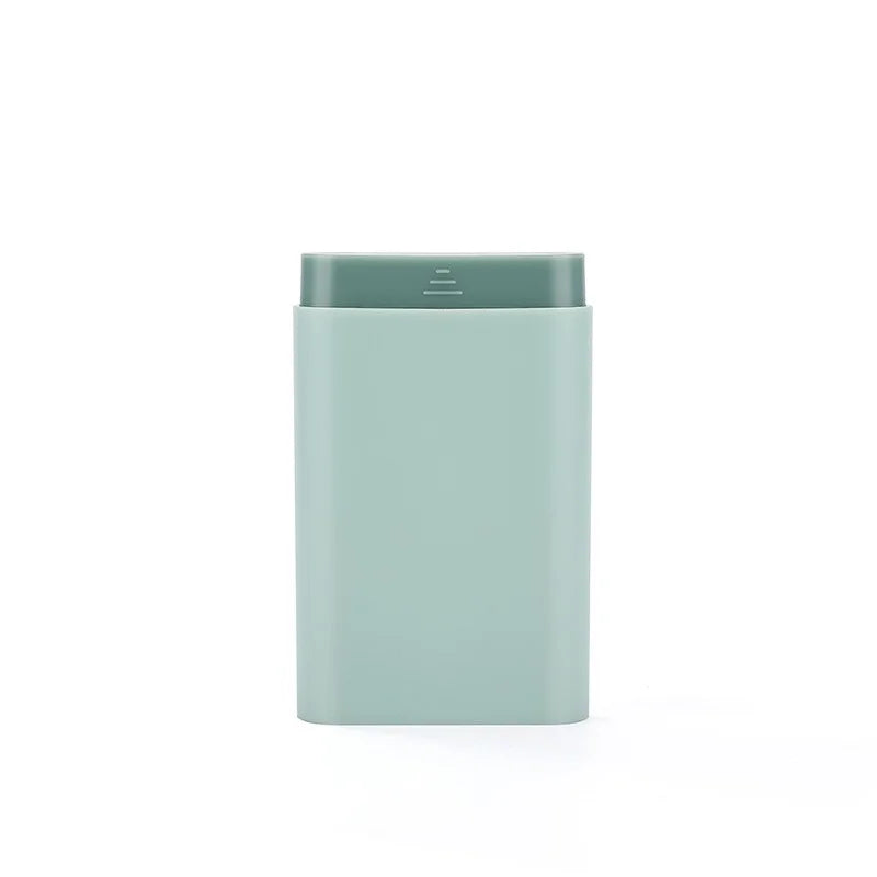 Mini Portable 7-Day Pill Organizer – 6-Compartment Travel Vitamin & Medicine Case
