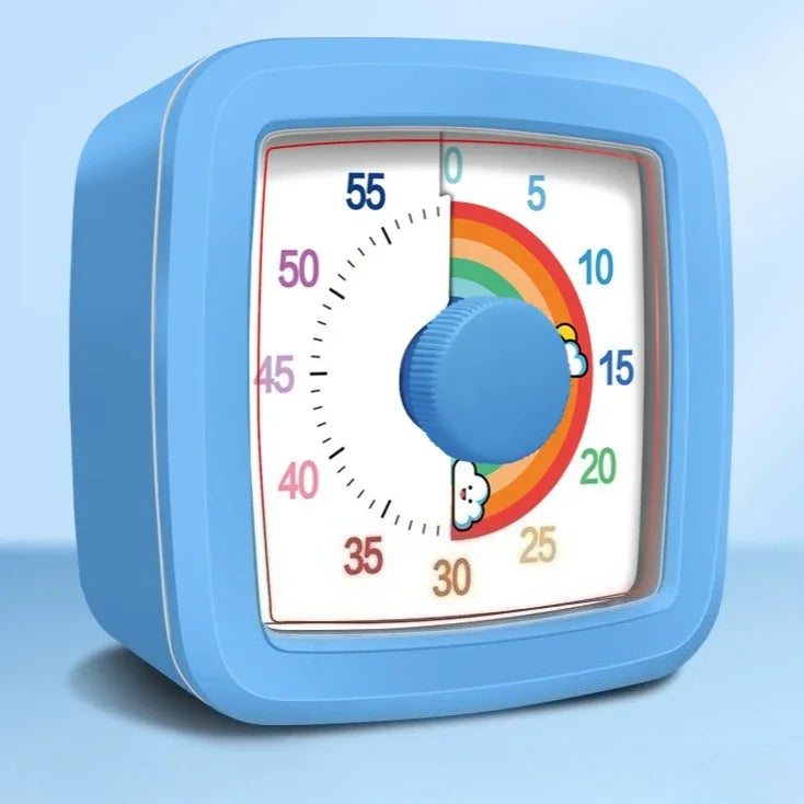 Children's Night Light Visible Learning Timer, 60-minute Countdown Kitchen Accessory Digital Timer for Home and School Supplies The Shopper Stop