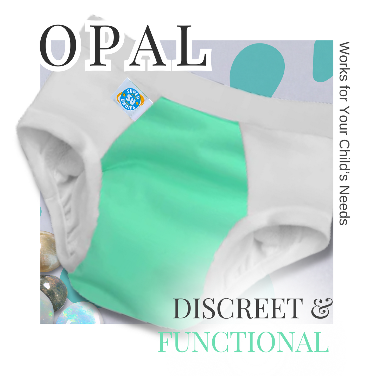 (5 Pack)  3-in-1 Diapers for Big Kids & 3 Liners