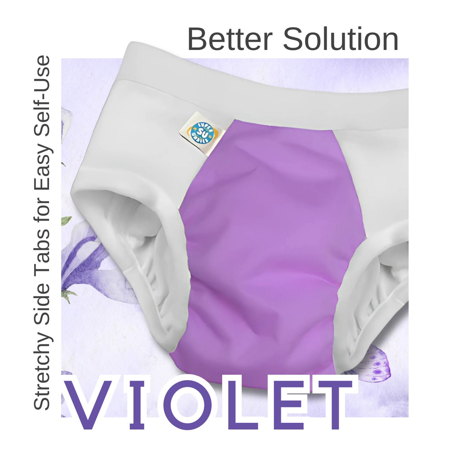 (5 Pack)  3-in-1 Diapers for Big Kids & 3 Liners
