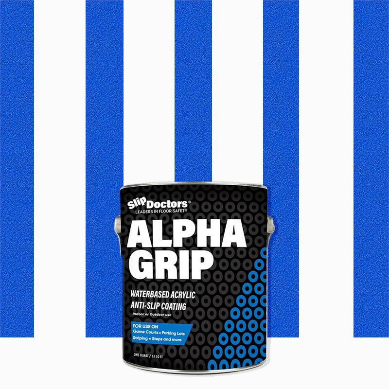 Alpha Grip Non-Slip Stripe and Athletic Court Paint SlipDoctors