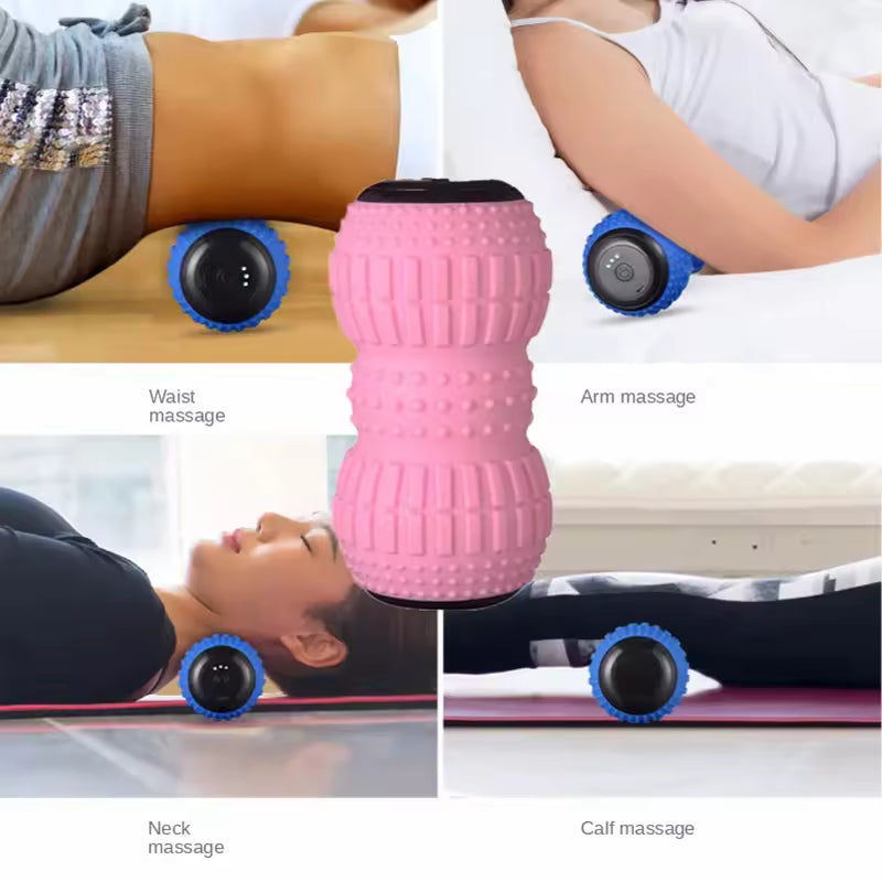 Fascia Muscle Massager for Neck, Back & Legs – Deep Tissue Electric Massager for Pain Relief & Relaxation – Foot & Neck Muscle Relaxer Tool