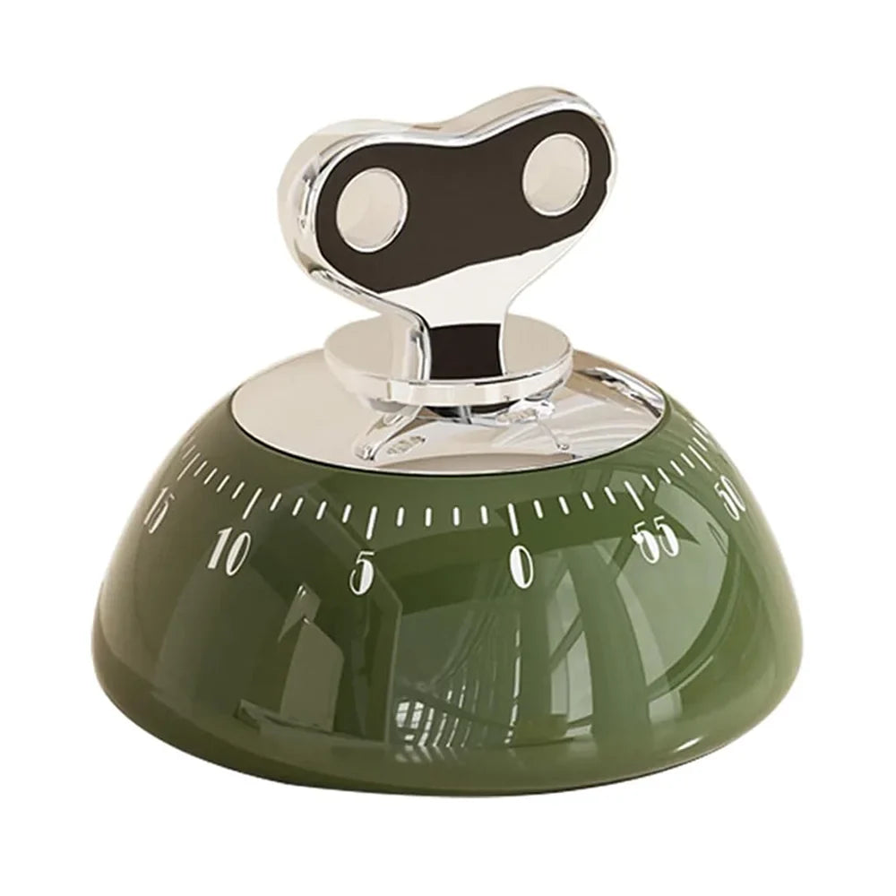 Magnetic 60-Minute Mechanical Kitchen Timer, Loud 70dB Countdown Alarm, No-Battery Cooking & Baking Timer FanzyMarket