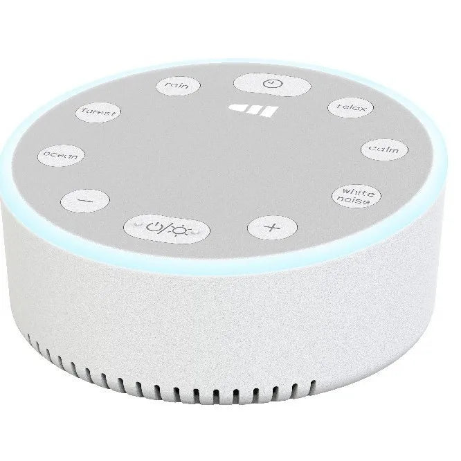 White Noise Sound Machine for Baby 20 Soothing Sounds Portable Rechargeable Sleep Machine with Volume Control and Timer