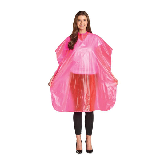 Scalpmaster Jam 'N Jellie Shampoo Cape - Pink Beauty Supply 123 Outlet