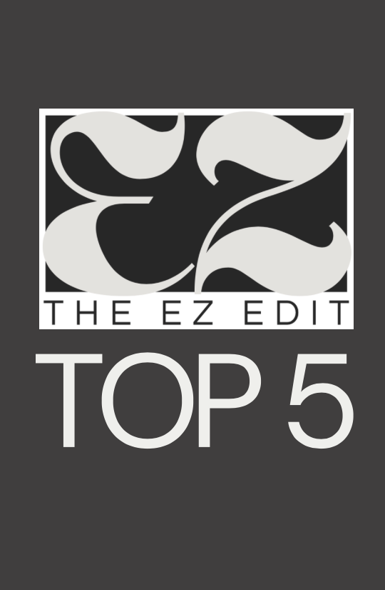 The EZ Edit Top 5 logo