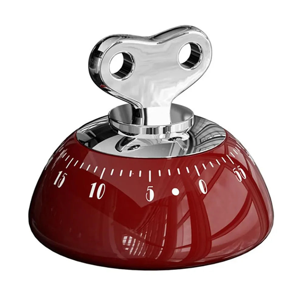Magnetic 60-Minute Mechanical Kitchen Timer, Loud 70dB Countdown Alarm, No-Battery Cooking & Baking Timer FanzyMarket