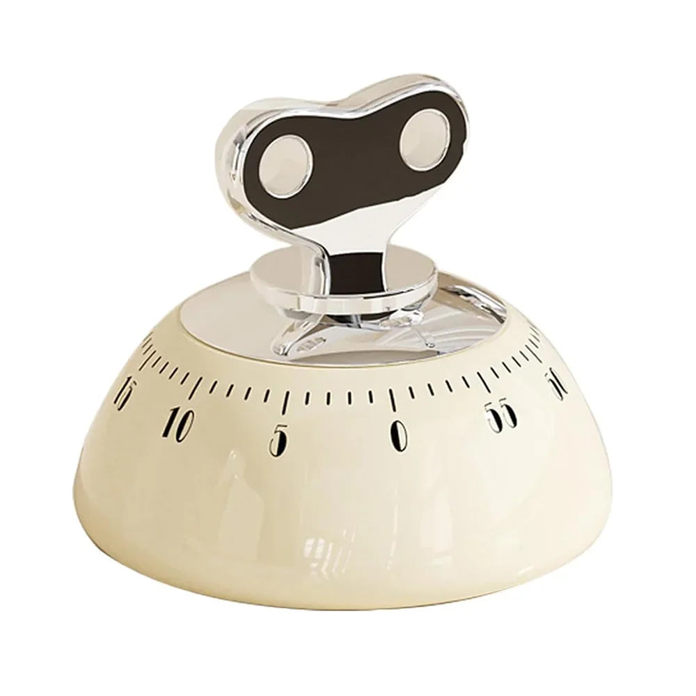 Magnetic 60-Minute Mechanical Kitchen Timer, Loud 70dB Countdown Alarm, No-Battery Cooking & Baking Timer FanzyMarket