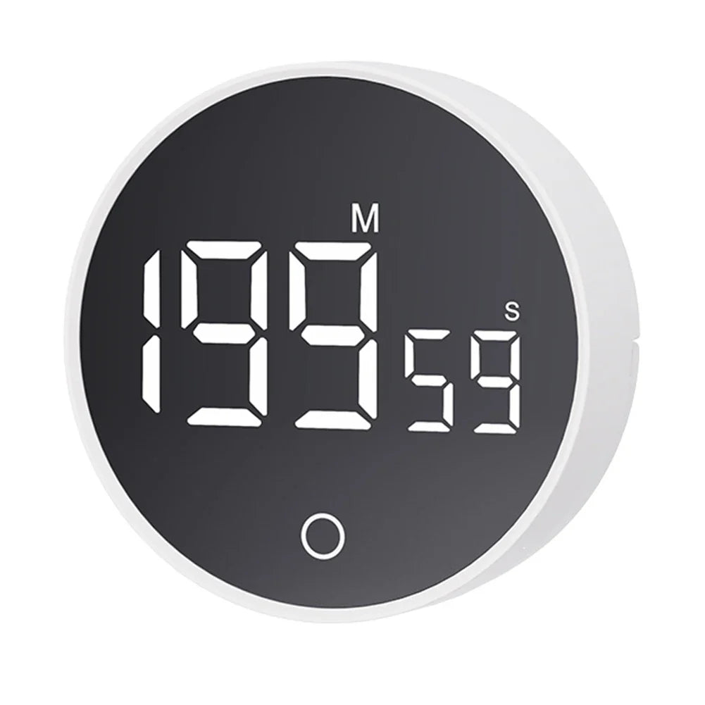Magnetic Digital Kitchen Timer, Large LED Display, Countdown & Count-Up Alarm, Adjustable Magnetic Stand FanzyMarket