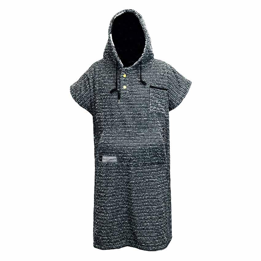 Blanket Hoodie | Indigo Surf Poncho | 100% Cotton Wearable Blanket Robe | As Seen on Netflix's Beef Season 2