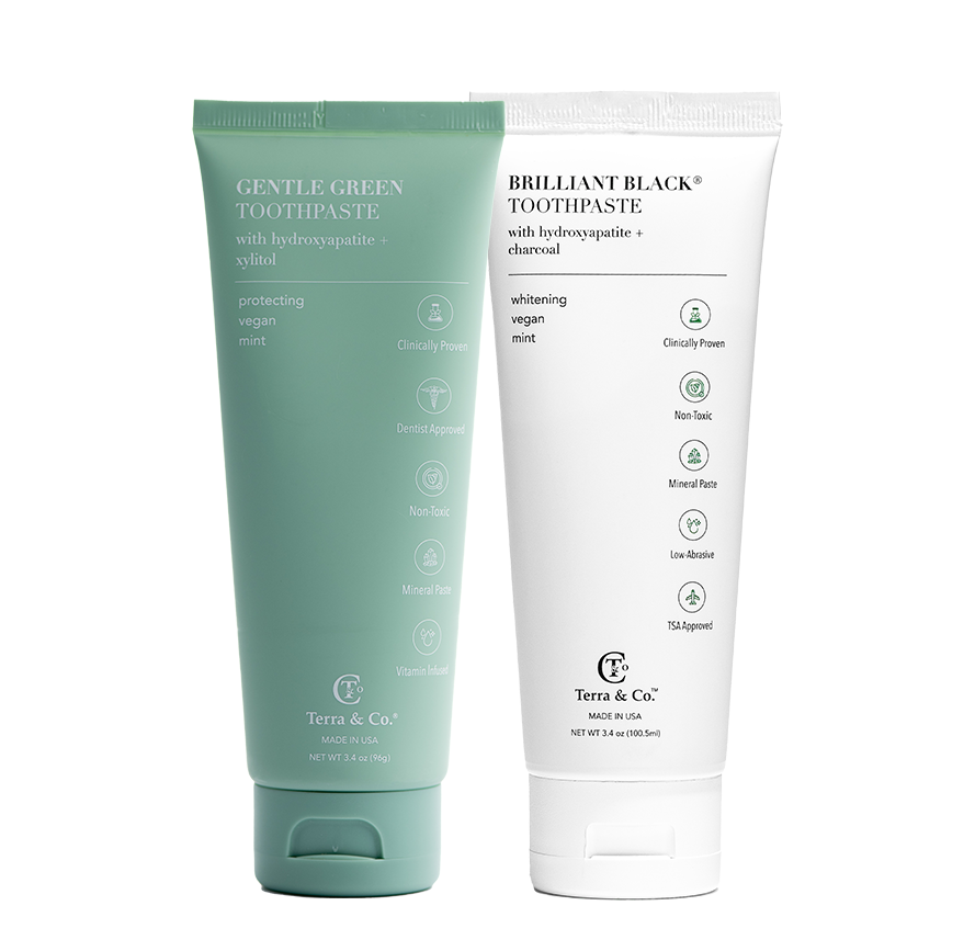 Gentle Green® Sensitive Toothpaste with Hydroxyapatite & B12 Terra & Co.