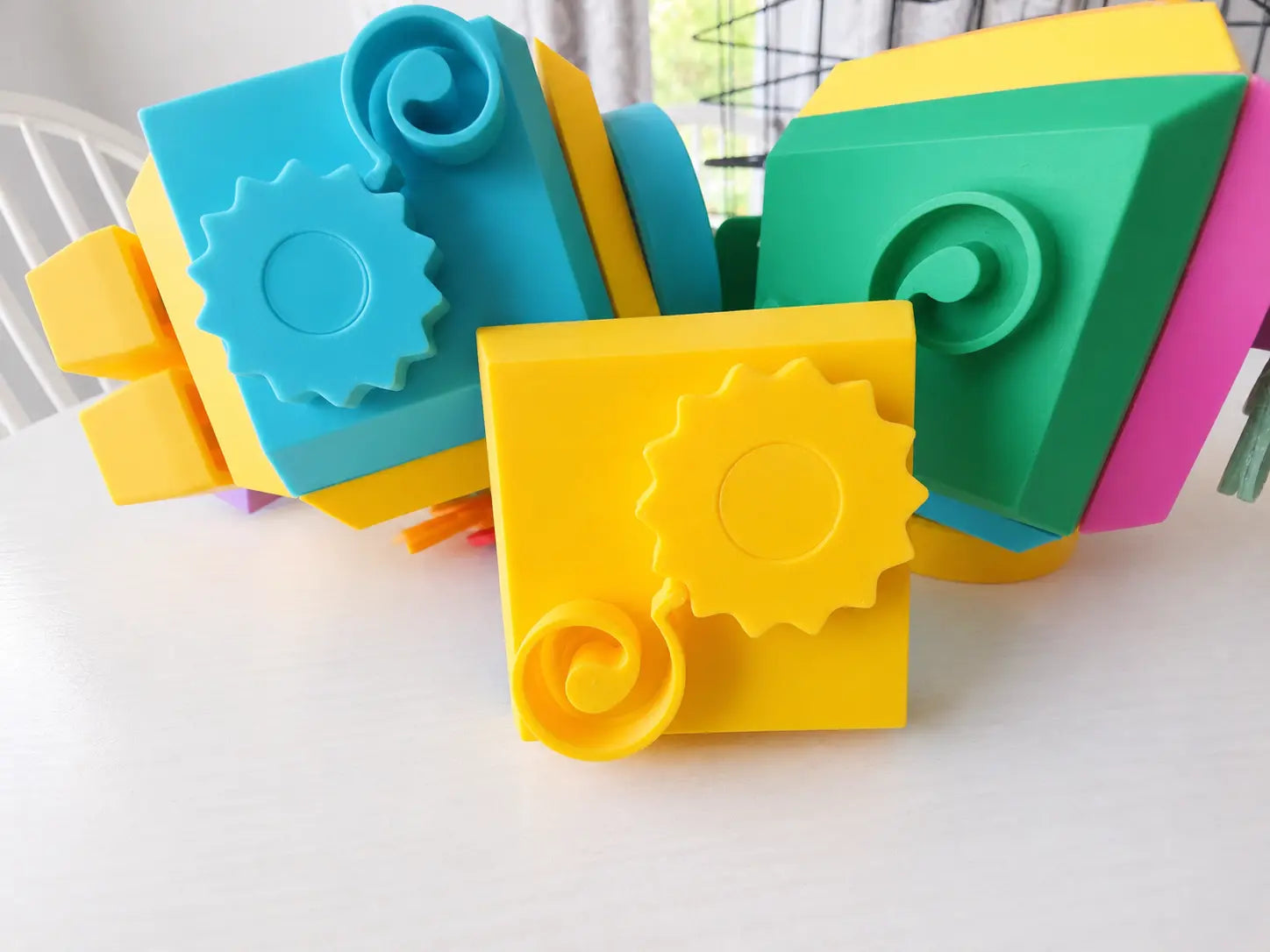 The Tween Space Modular Fidget Cube — Swappable Sensory Toy | 4 Inch Main Street Collective