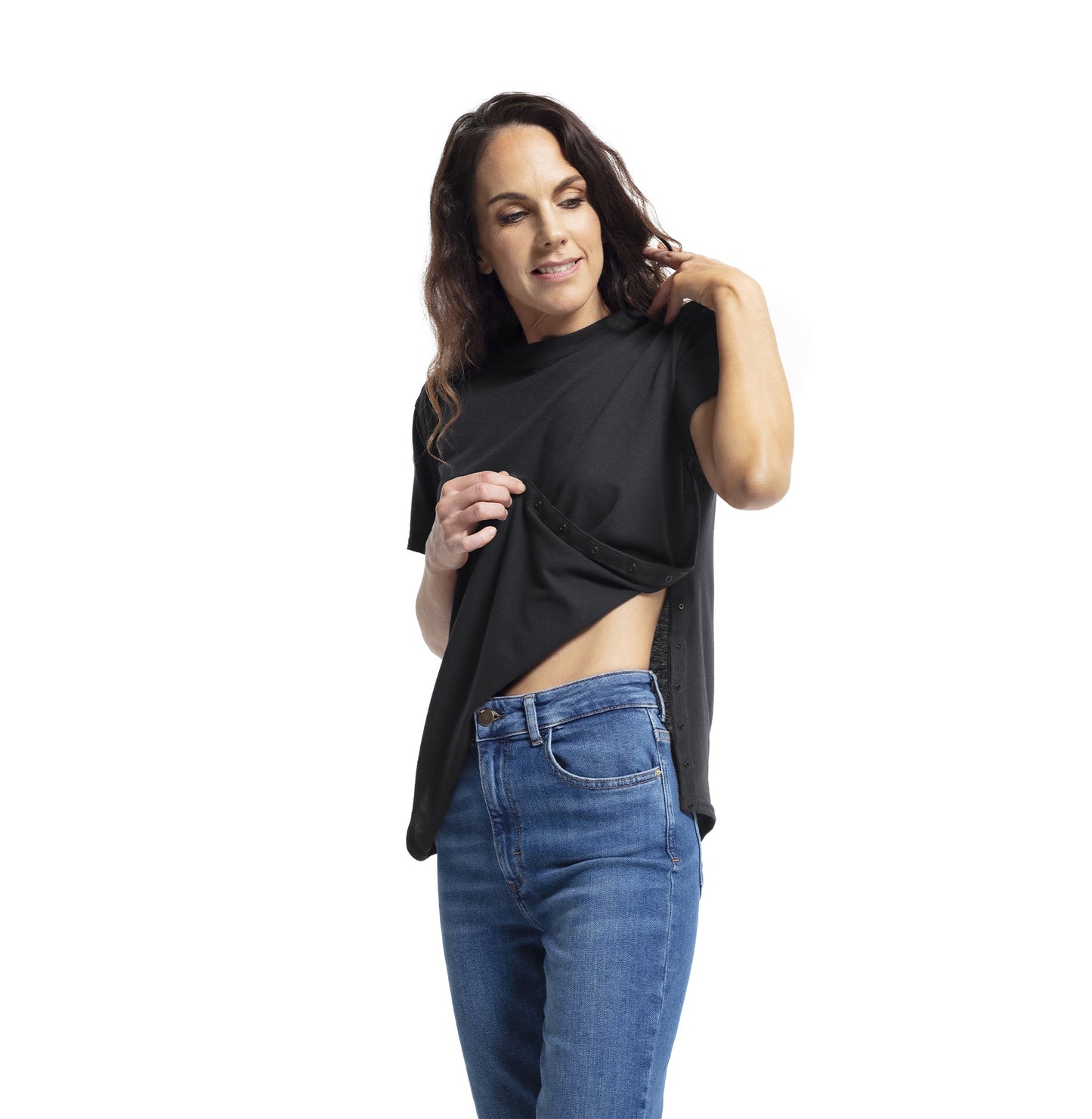 Post Surgery Shirts for Women - Short Sleeve