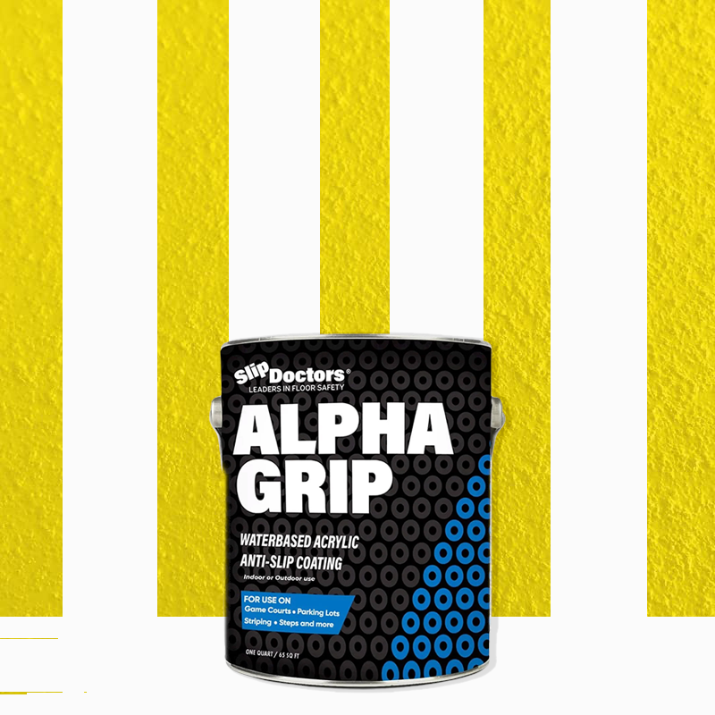 Alpha Grip Non-Slip Stripe and Athletic Court Paint SlipDoctors