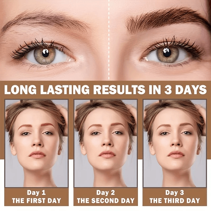 Easy Peel Off Eyebrow Gel Long-Lasting, Waterproof & Smudge Proof