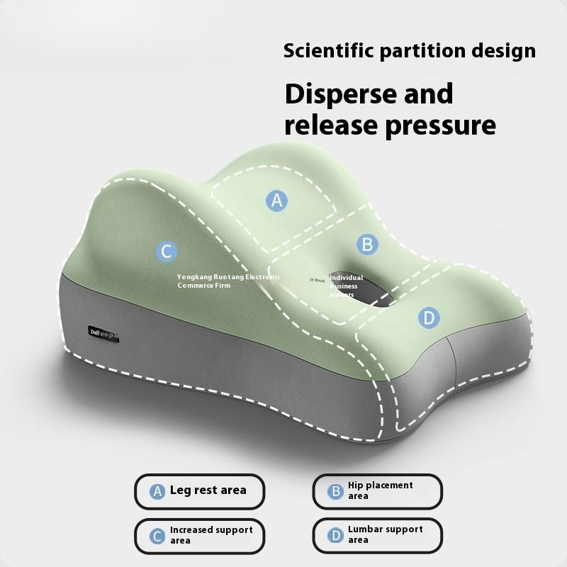 🛏️ Hip-Raised Bedside Cushion – Multifunctional Support Pillow for Sleep DreamTech